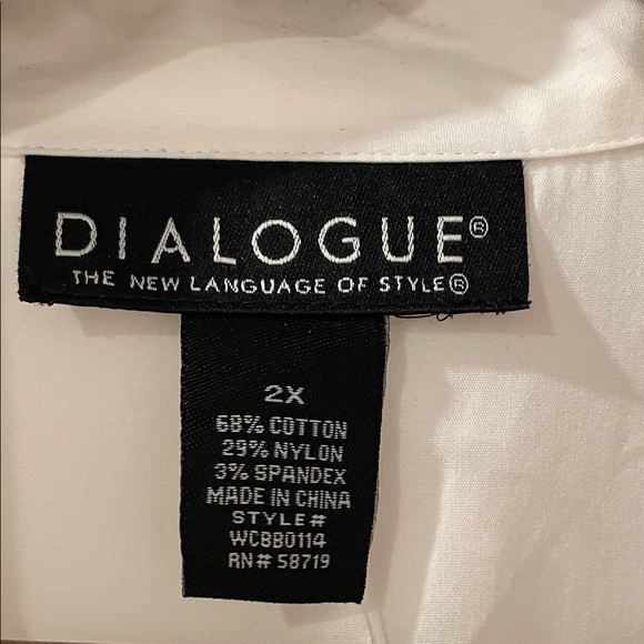 Dialogue Cream Button-Up Blouse - Picture 2 of 5